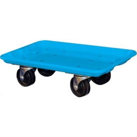 MFG TRAY Molded Fiberglass Toteline Dolly 780238 for 17-7/8" x10"-5/8" x 5" Tote, Blue 7802385268